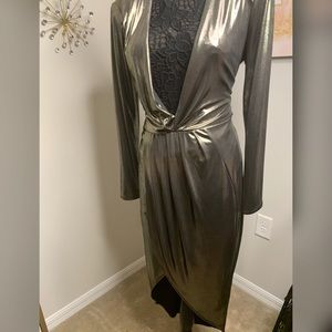 Express Metallic Dress